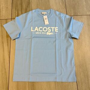 Lacoste Men's Sky Blue Short Sleeve Tee